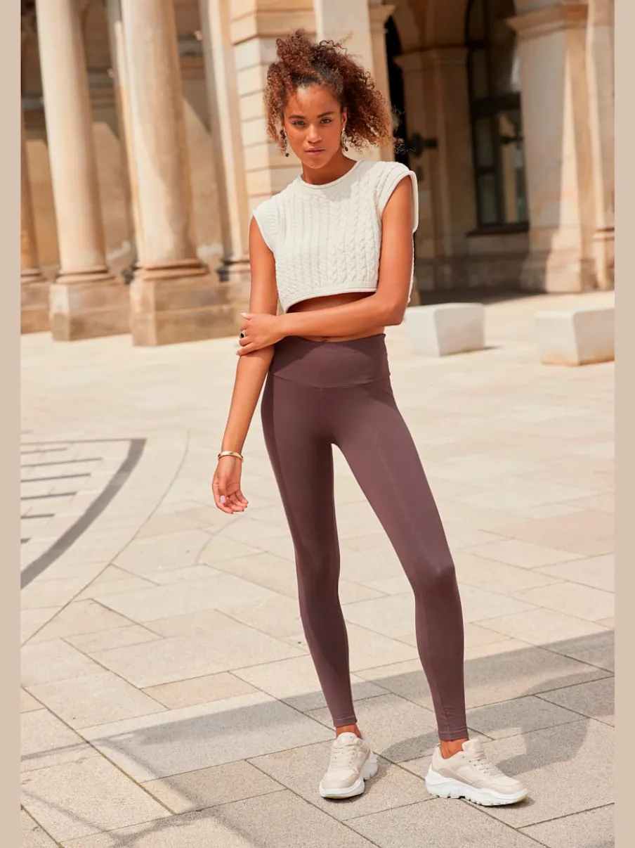 Legging avec haut elastique et style sportif pour loisirs