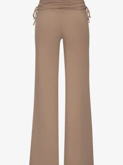 Legging avec jambes évasées doux et fluide à la taille