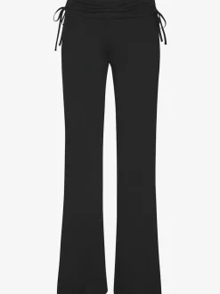 Legging avec jambes évasées doux et fluide à la taille