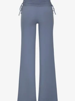 Legging avec jambes évasées et ceinture à revers