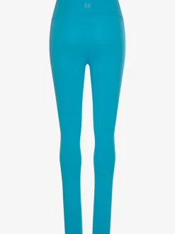Legging confortable avec large bord-côte en coton et élasthanne