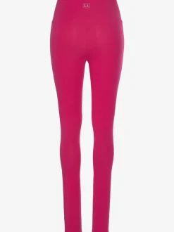Legging confortable avec large bord-côte en coton et élasthanne