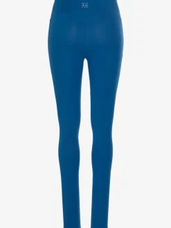 Legging confortable avec large bord-côte en coton et élasthanne