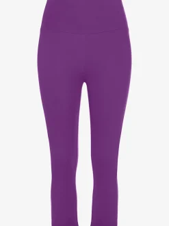 Legging corsaire avec bords-côtes et coupe élasticisée