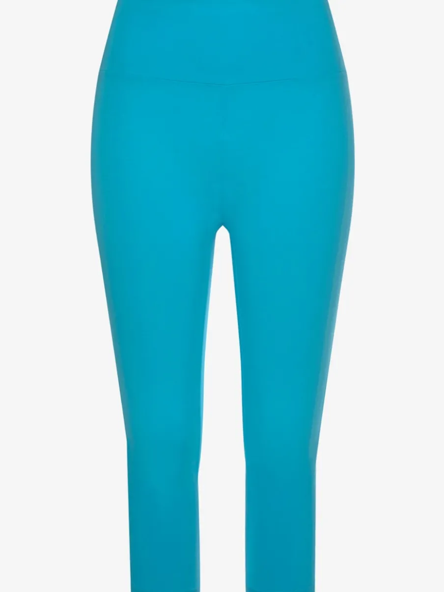 Legging corsaire avec bords-côtes et coupe élasticisée