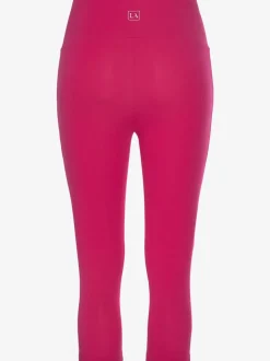 Legging corsaire avec bords-côtes et coupe élasticisée