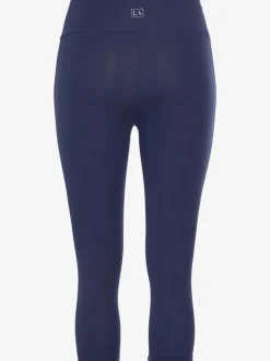 Legging corsaire avec bords-côtes et coupe élasticisée