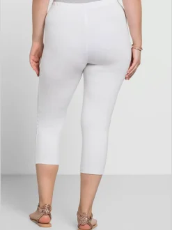 Legging corsaire ceinture élastique confortable