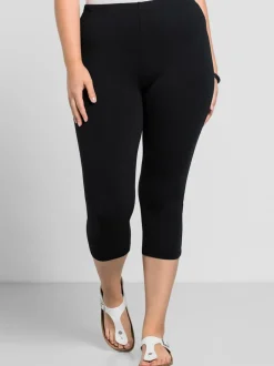 Legging corsaire ceinture élastique confortable