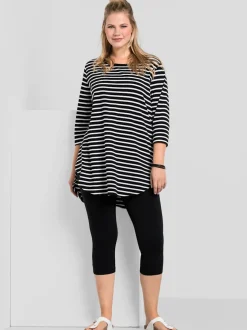 Legging corsaire ceinture élastique confortable