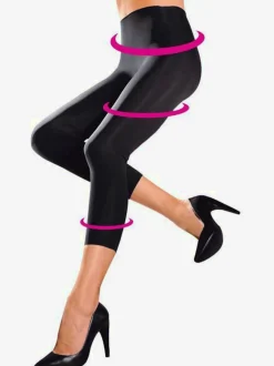 Legging corsaire à effet de forme léger avec bords ouverts