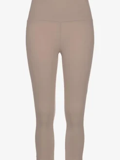 Legging corsaire en matière élastique avec large confortbund