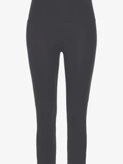 Legging corsaire en matière élastique avec large confortbund