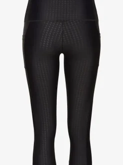 Legging court à large ceinture avec poches et extensible