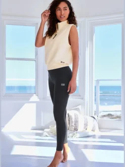 Legging détente avec ceinture confortable en matière douce