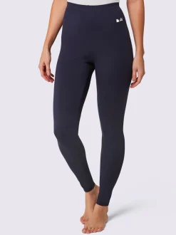 Leggings à ceinture élastique en jersey fin confortables