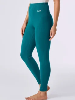 Leggings à ceinture élastique en jersey fin confortables
