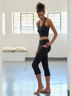 Leggings confortables avec large ruban et poches pratiques