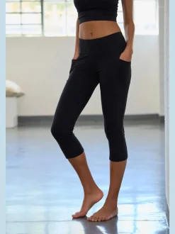 Leggings confortables avec large ruban et poches pratiques