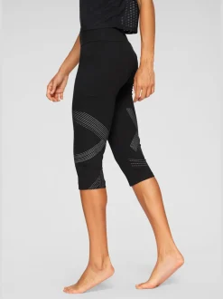 Leggings corsaires avec imprimé réfléchissant et large ceinture