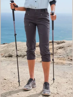 Leggings corsaires confortables avec ceinture élastique et poches