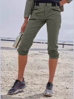 Leggings corsaires confortables avec ceinture élastique et poches