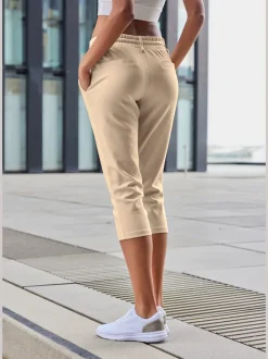 Leggings corsaires doux avec poches et lien à nouer