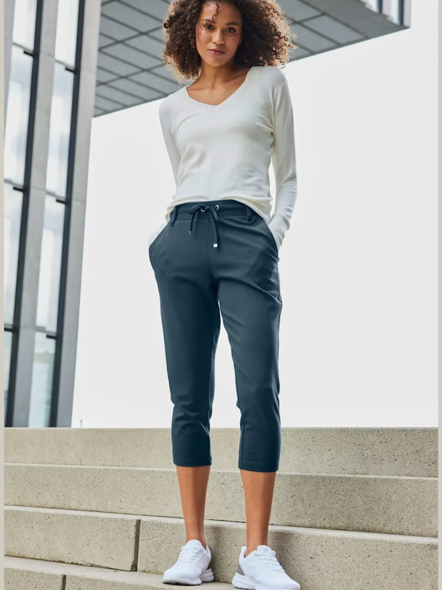 Leggings corsaires doux avec poches et lien à nouer