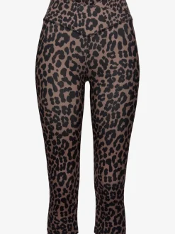 Leggings corsaires en imprimé animal à la mode