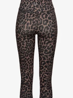 Leggings corsaires en imprimé animal à la mode