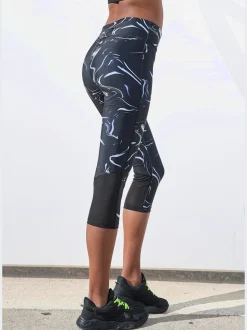 Leggings corsaires fonctionnels avec empiècements et poche zippée