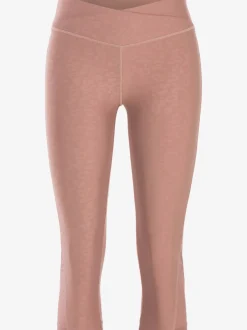 Leggings corsaires à motif léopard avec ceinture en V