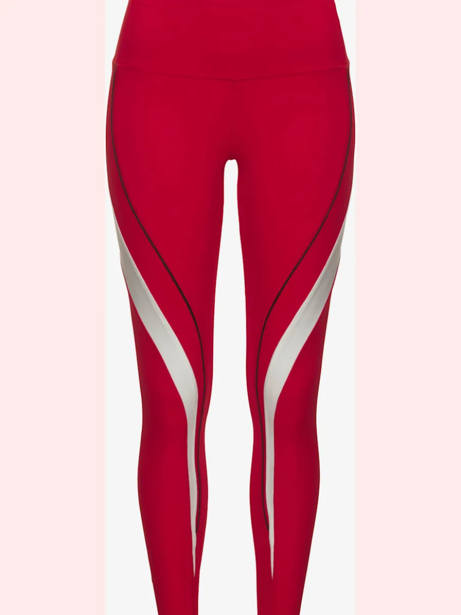 Leggings de sport avec empiècements latéraux et poche arrière