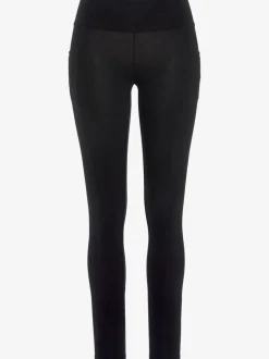 Leggings en coton avec deux poches pratiques élastiques