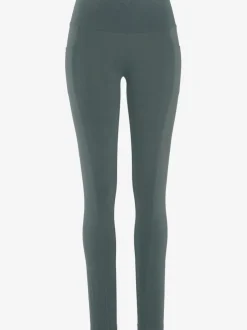 Leggings en coton avec deux poches pratiques élastiques