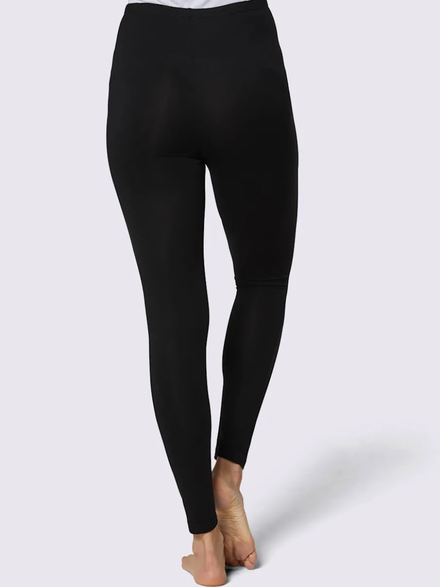 Leggings en modal à motifs géométriques avec ceinture élastique