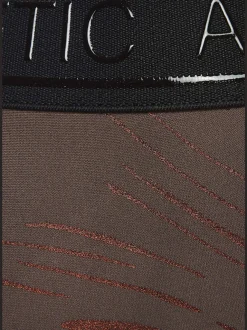 Leggings techniques au motif abstrait avec ceinture personnalisée