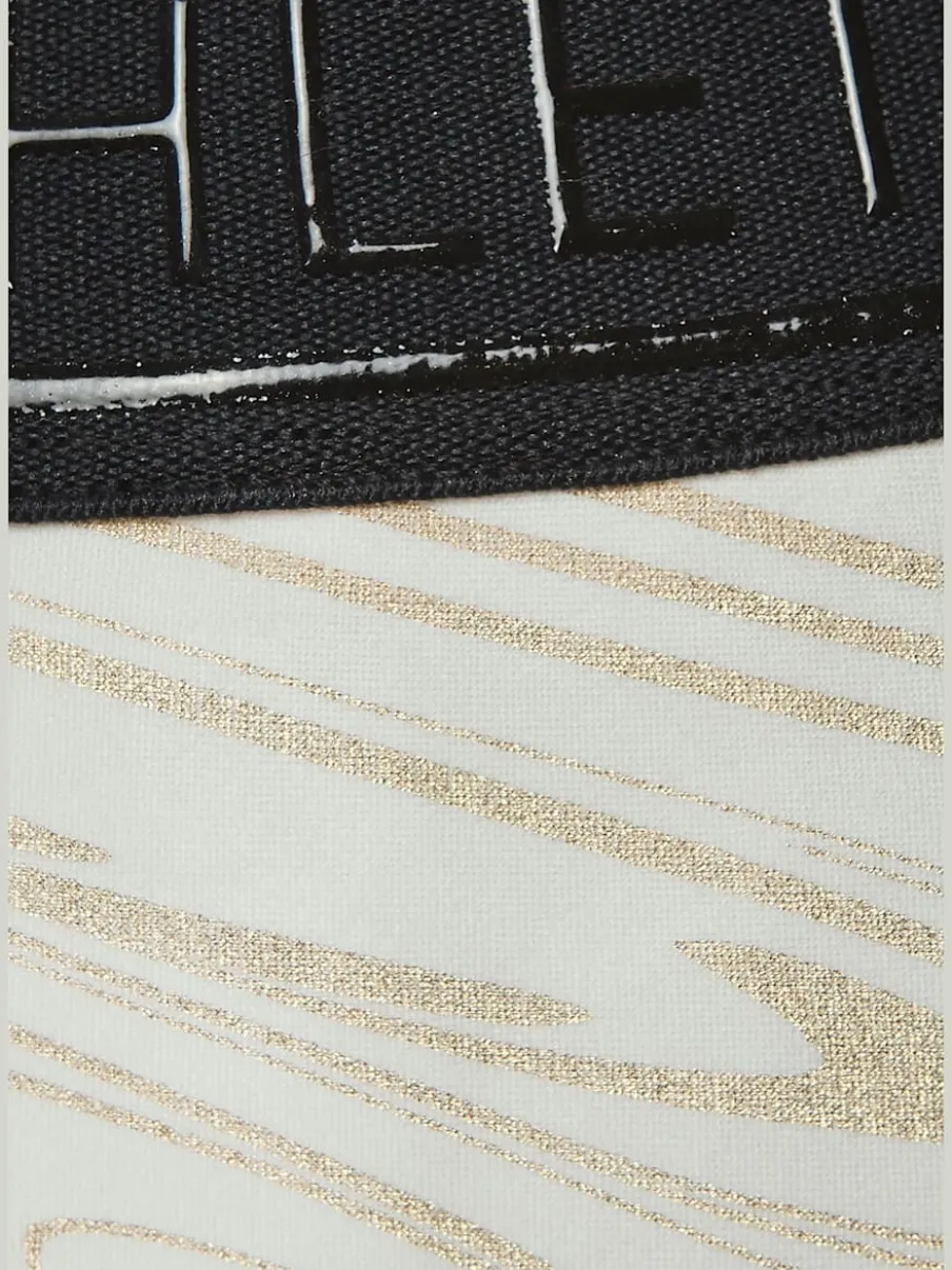 Leggings techniques au motif abstrait avec ceinture personnalisée