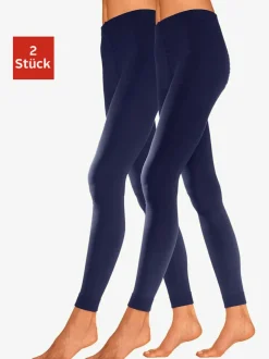 Leggings thermiques à taille haute en lot de 2