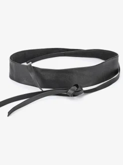 Élégante ceinture en cuir doux de qualité