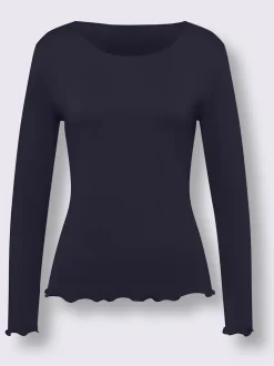 Lot de deux T-shirts légèrement cintrés en viscose douce