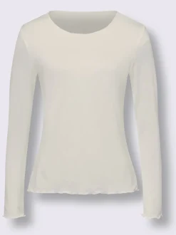 Lot de deux T-shirts légèrement cintrés en viscose douce