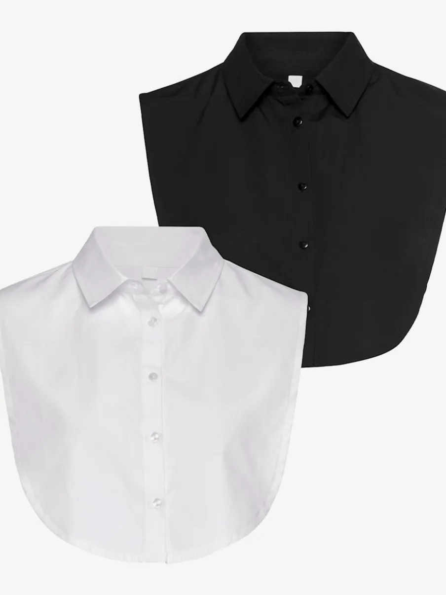 Lot de 2 faux cols pour un look professionnel