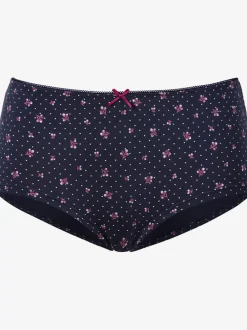 Lot de 6 hipsters petite fleur