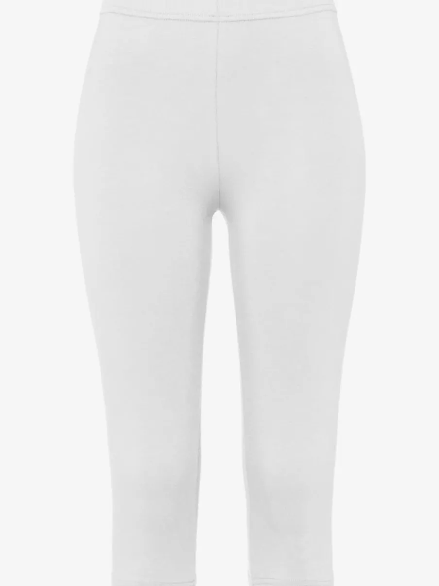 Lot de 2 leggings basiques 3/4 en coton doux