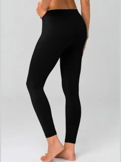 Lot de 2 leggings en coton doux avec élasticité