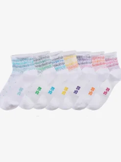 Lot de 7 paires de socquettes tendance pour femme h.i.s