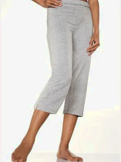 Lot de 2 pantalons basiques longueur 3/4 très confortables