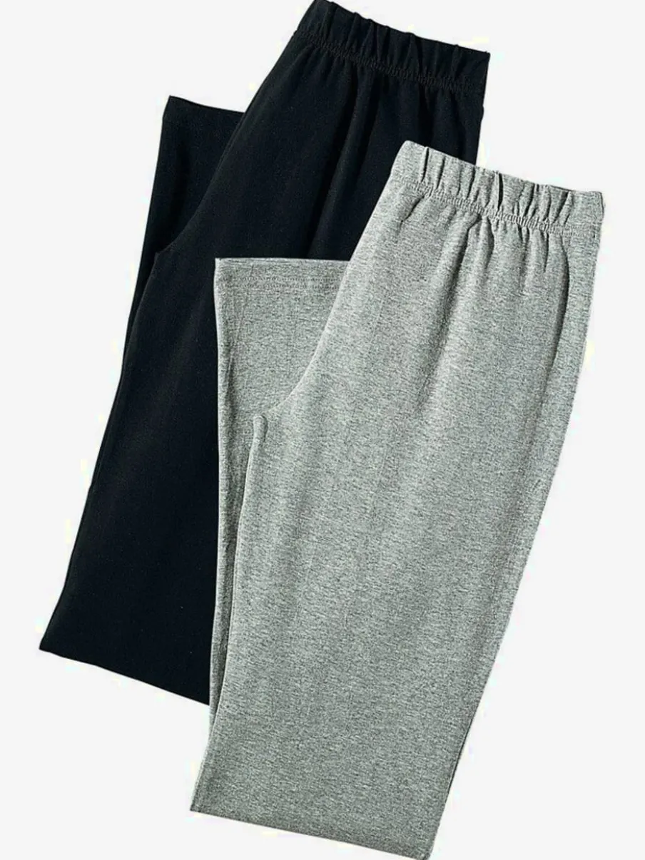 Lot de 2 panties basiques coupe évasée douce ceinture