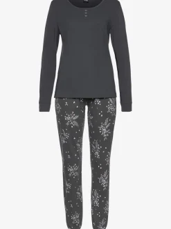 Lot de 2 pyjamas avec imprimé branches florales